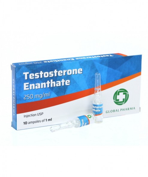 Global Pharma Testosterone Enanthate 250 mg 10 x 1ml